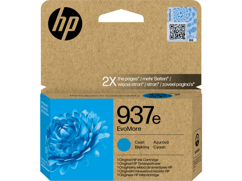 דיו כחול מקורי HP 937e 4S6W6NE (הספק 1,650 דף)