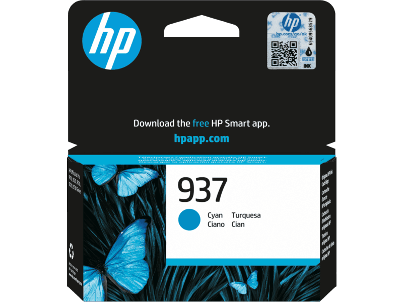 דיו כחול מקורי HP 937 4S6W2NE (הספק 800 דף)
