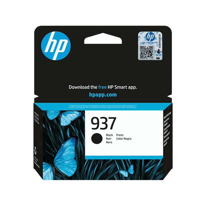 דיו שחור מקורי HP 937 4S6W5NE (הספק 1,450 דף)