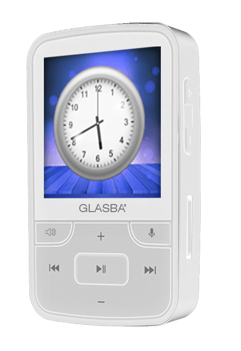 נגן Samvix Glasba 8GB כסוף