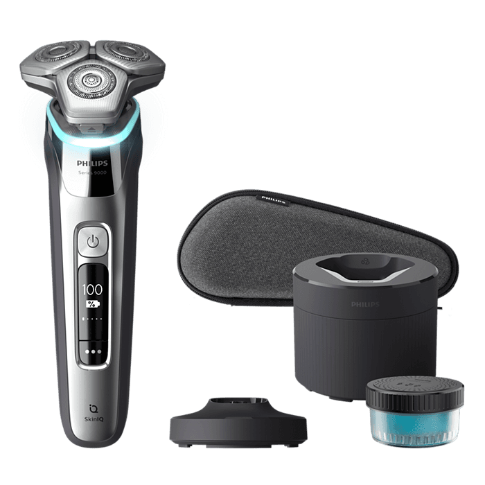 מכונת גילוח Philips Series 9000 S9975/55 פיליפס + מתקן שטיפה