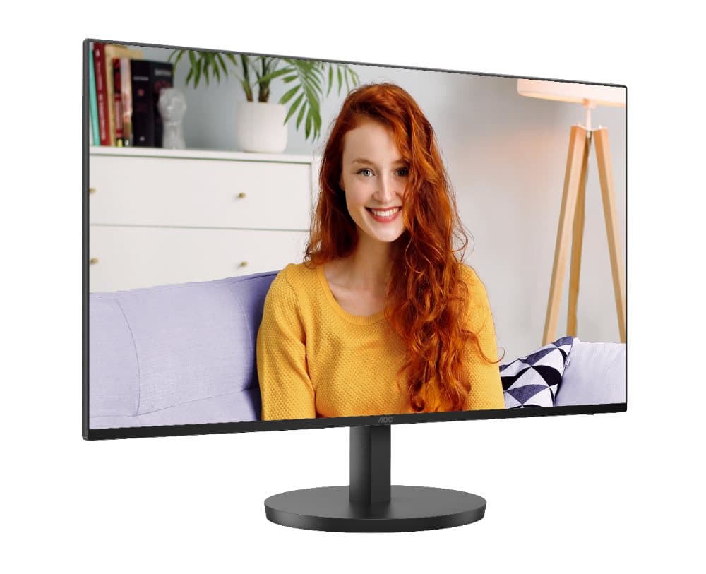 מסך מחשב AOC 27B3HA2 Full HD 27/IPS/FHD/100Hz/3Y + רמקולים מובנים (יבואן רשמי)