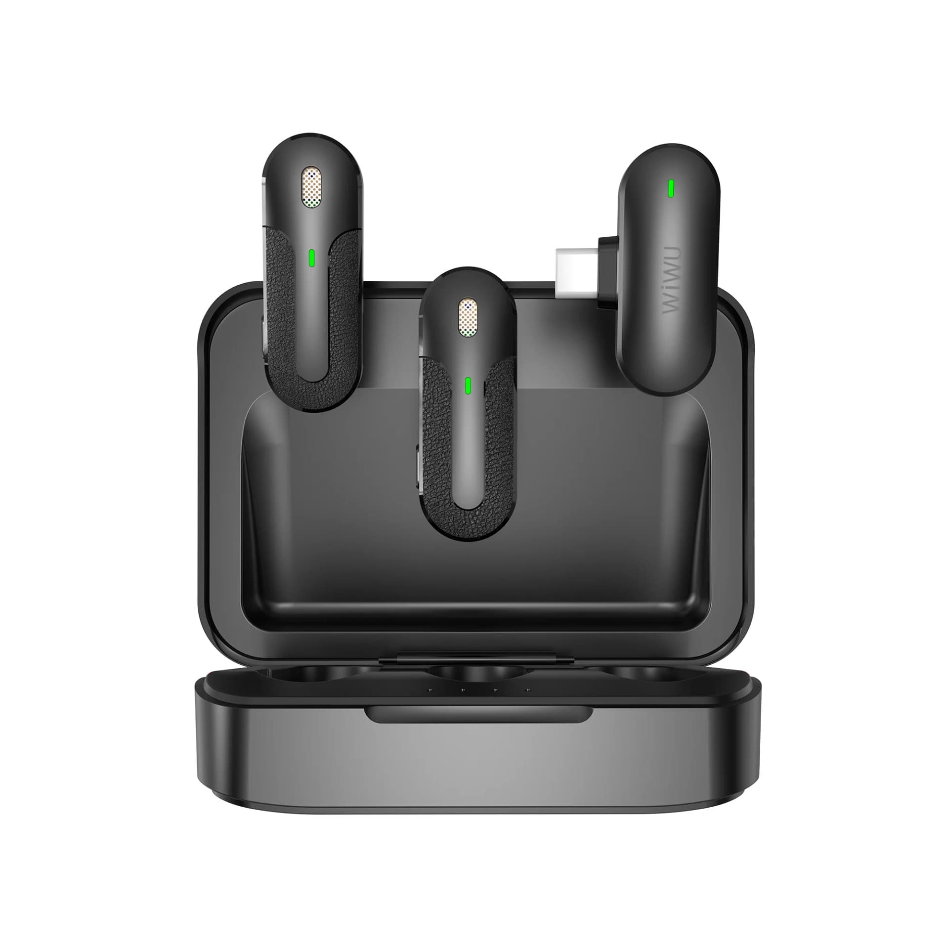 זוג מיקרופונים אלחוטיים לסמארטפון WIWU Wi-WM002 Lightning