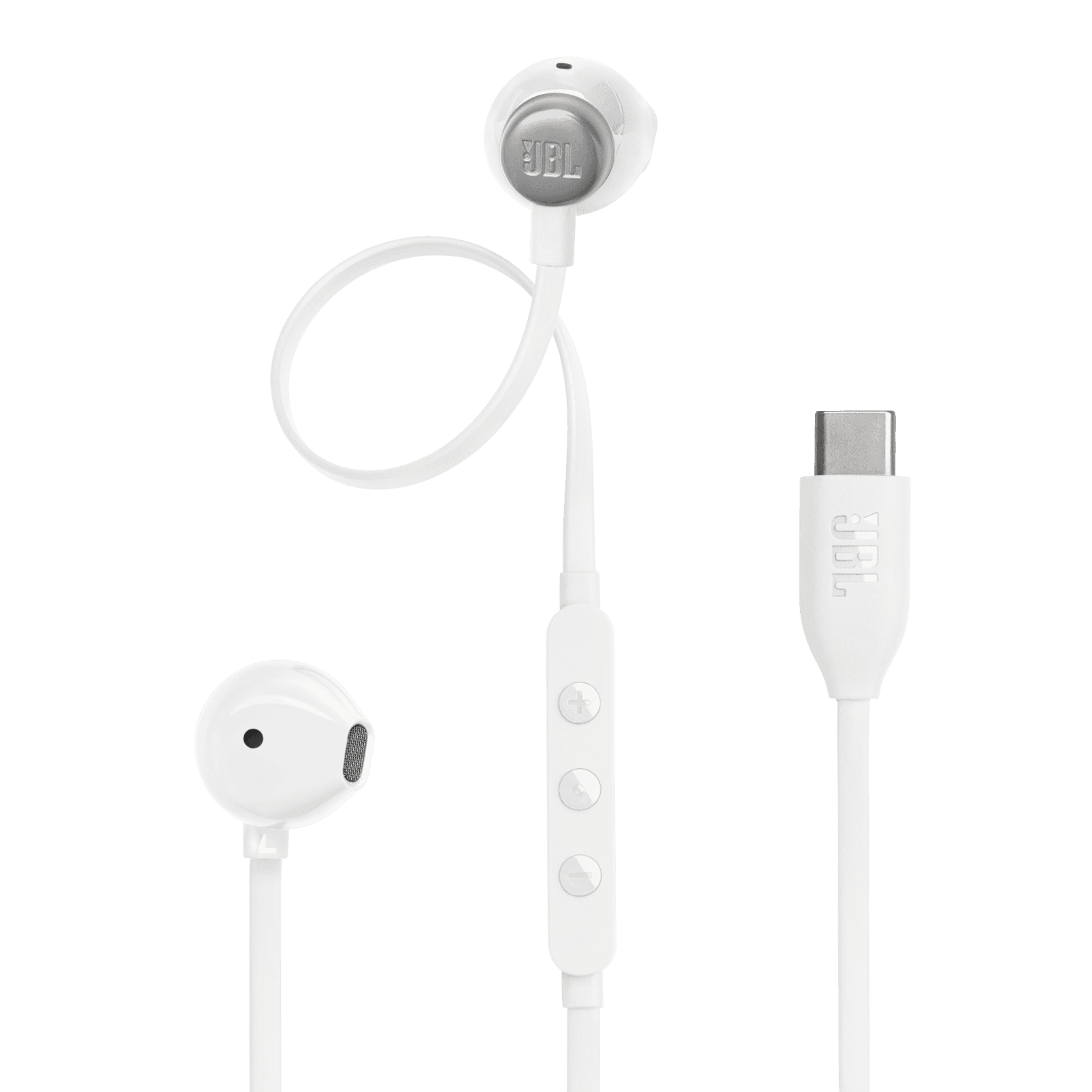 אוזניות JBL Tune 305C - Type-C לבן