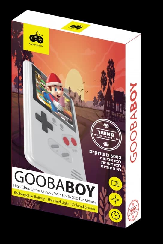 קונסולת משחקים "גובה בוי" 415 משחקים SAMVIX GOOBA BOY