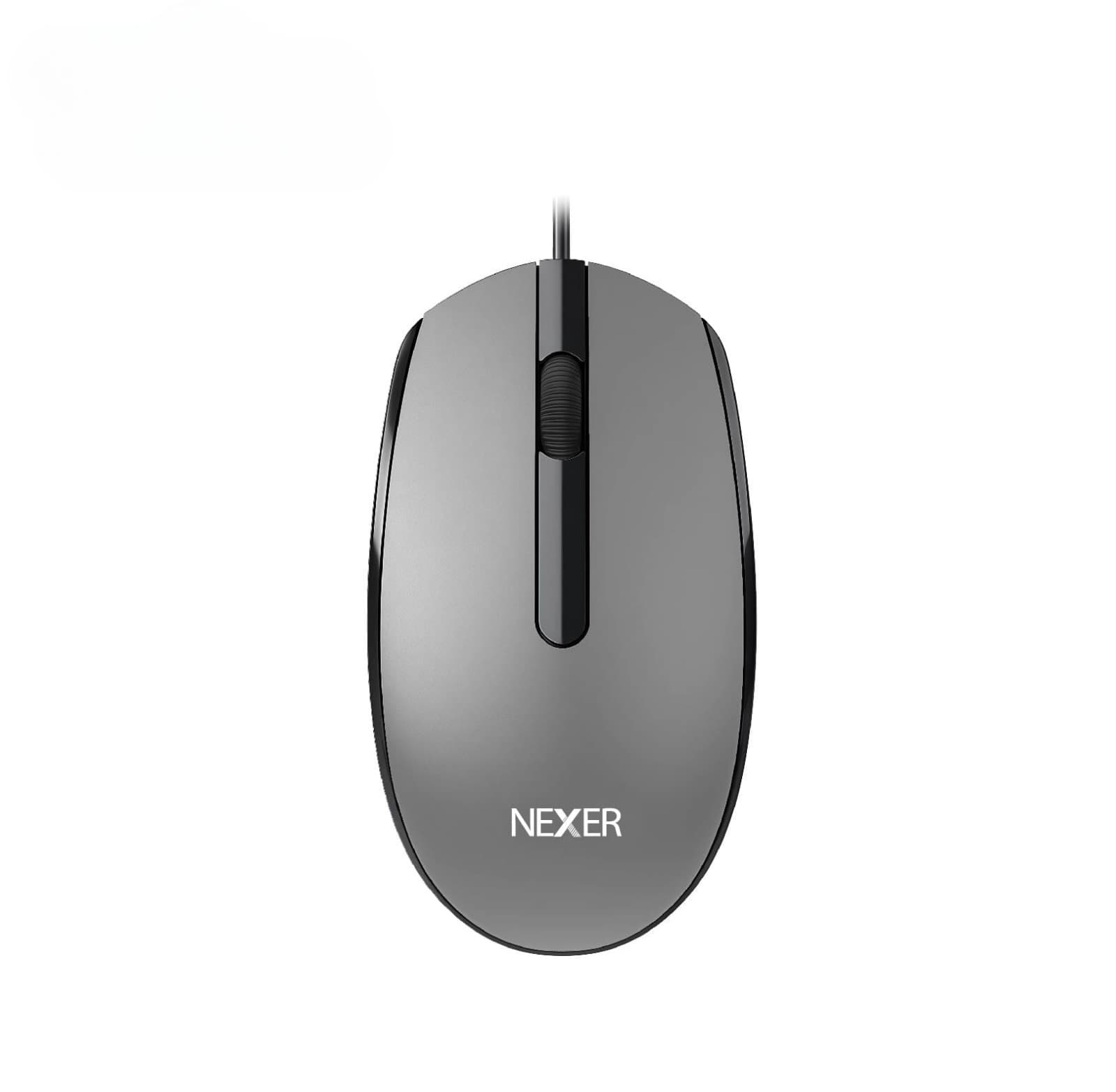 עכבר חוטי NEXER M700 - אפור
