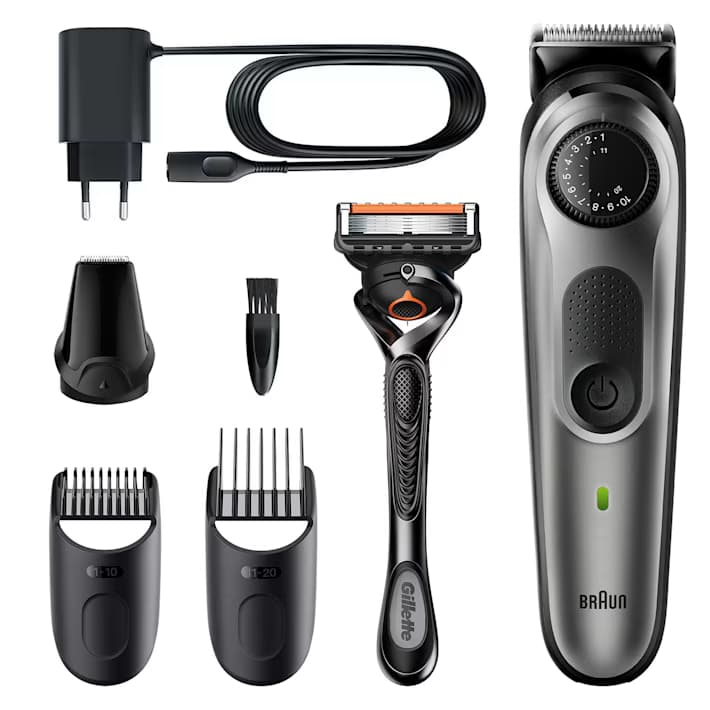 מכונת גילוח נטענת יבש/רטוב Braun בראון Beard Trimmer Series 5 BT5360