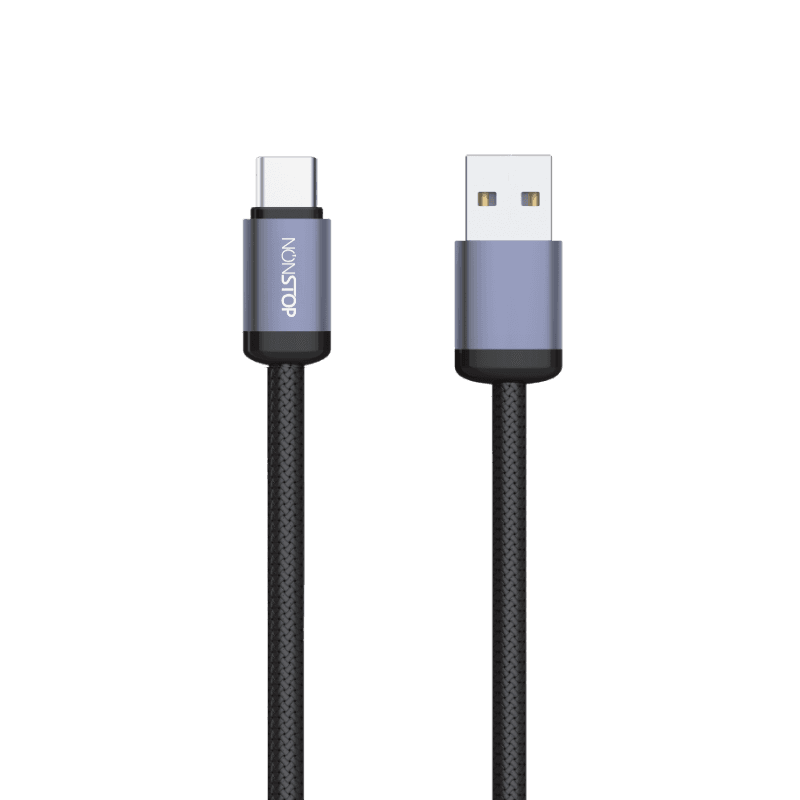 כבל טעינה וסנכרון NONSTOP PowerLine USB-A to USB-C 22.5W